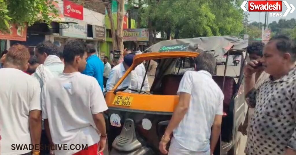 Road Accident: High-speed auto