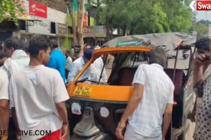 Road Accident: High-speed auto