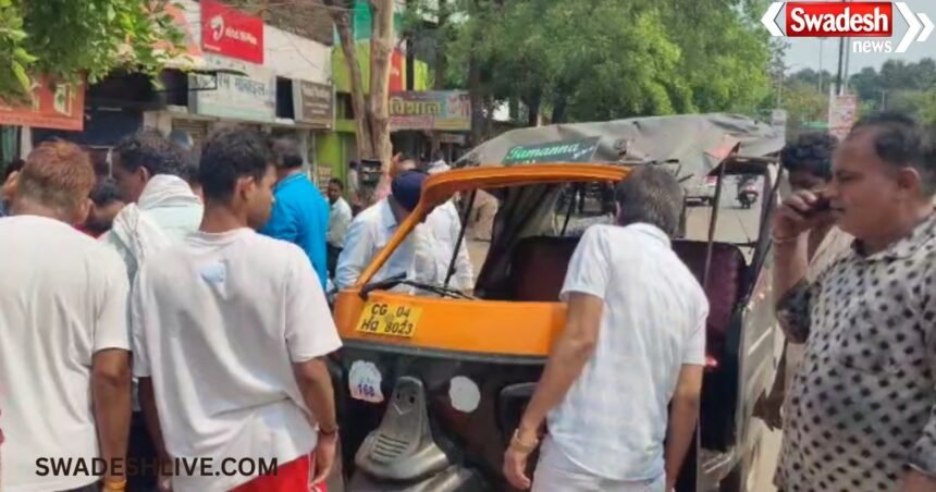 Road Accident: High-speed auto