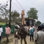 Ambikapur bulldozer action