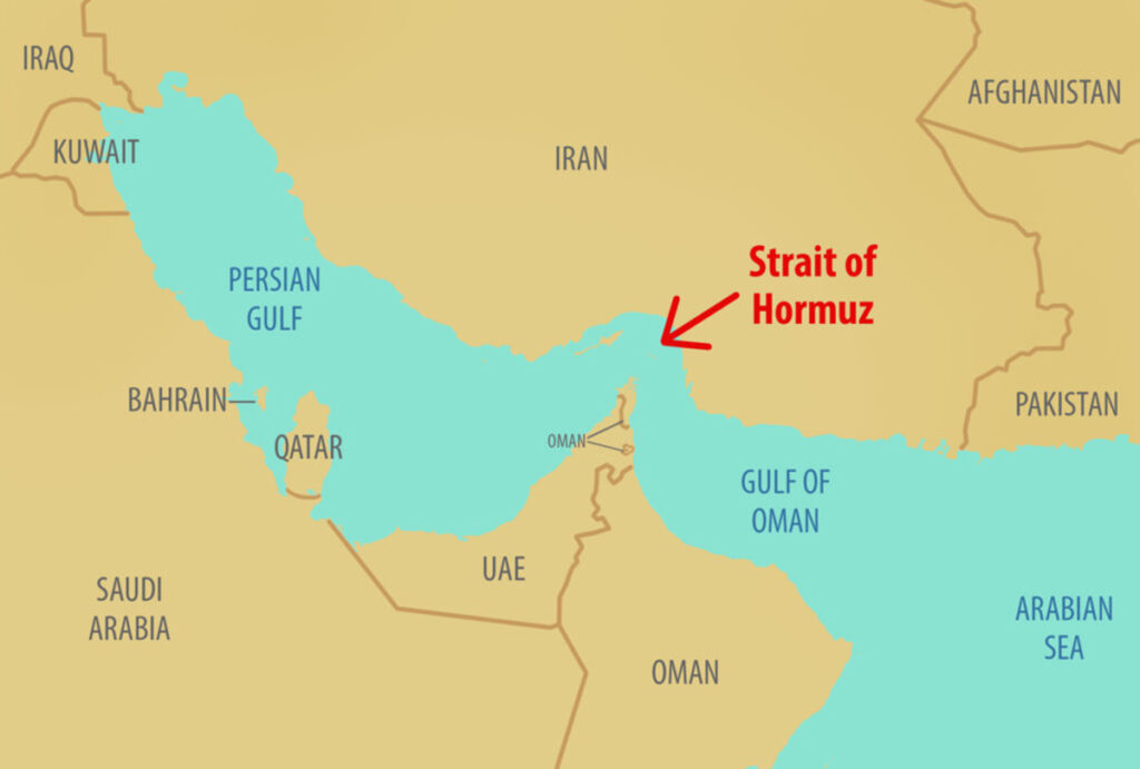 Red Sea oil route