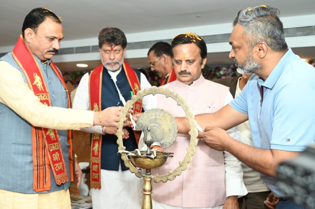 Deputy CM Chhattisgarh Visit