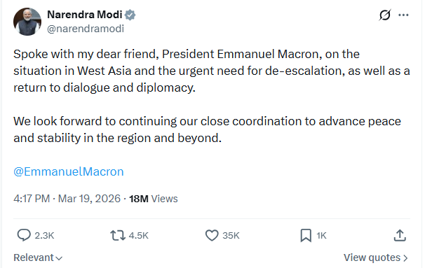 India France diplomatic talks