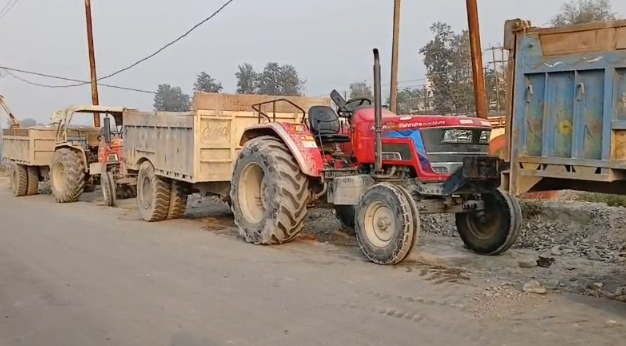 Vikasnagar illegal mining