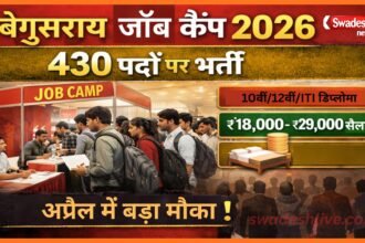 Begusarai Job Camp2026 430 posts recruitment
