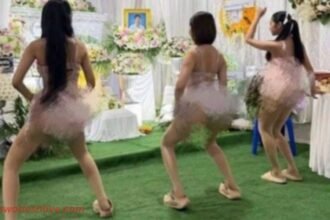 Funeral dancer Thailand last-wish-viral-video