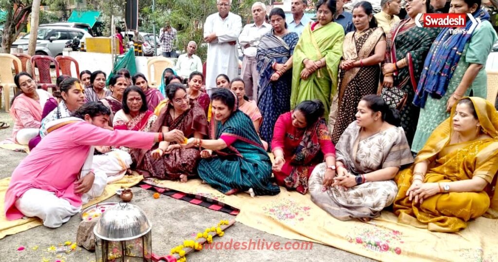Govindpura bpl krishna-gaur-bhoomi-pujan