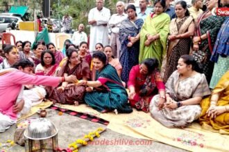 Govindpura bpl krishna-gaur-bhoomi-pujan