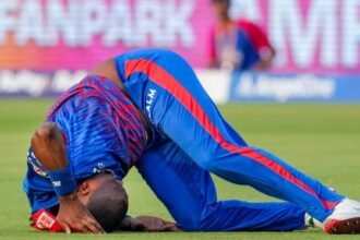 Lungi Ngidi Injury ipl-2026-dc-vs-pk accident