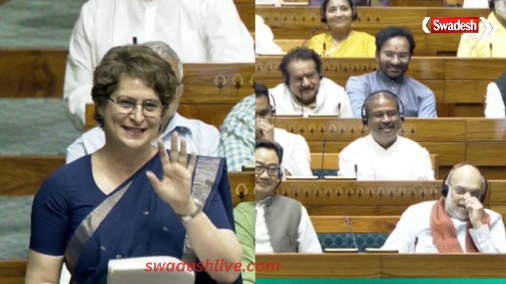 ParliamentSession PriyankaGandhi AmitShah