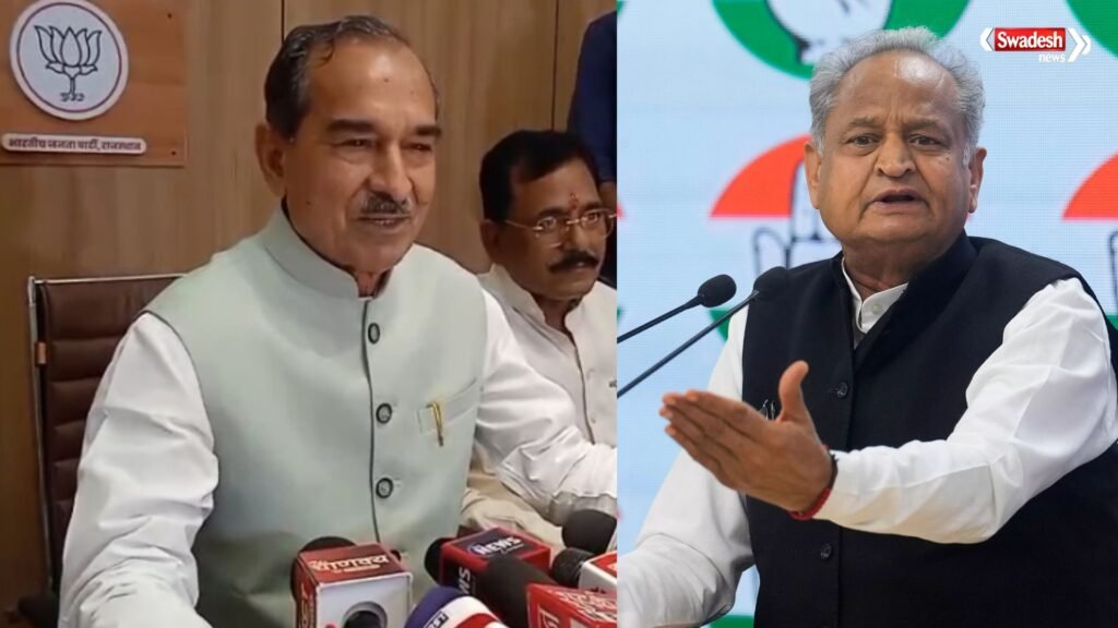 RajasthanPolitics madan-rathore-attack-on-ashok-gehlot