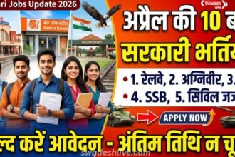 Sarkari Jobs top 10 april 2026 last date