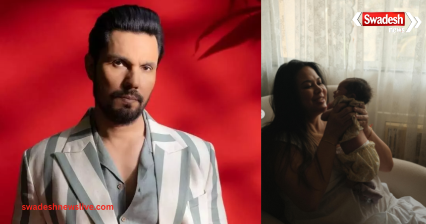 Actor Randeep Hooda shares first glimpse of daughter and reveals her name