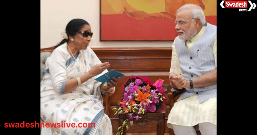 https://swadeshlive.com/asha-bhosle-death-tributes-narendra-modi/