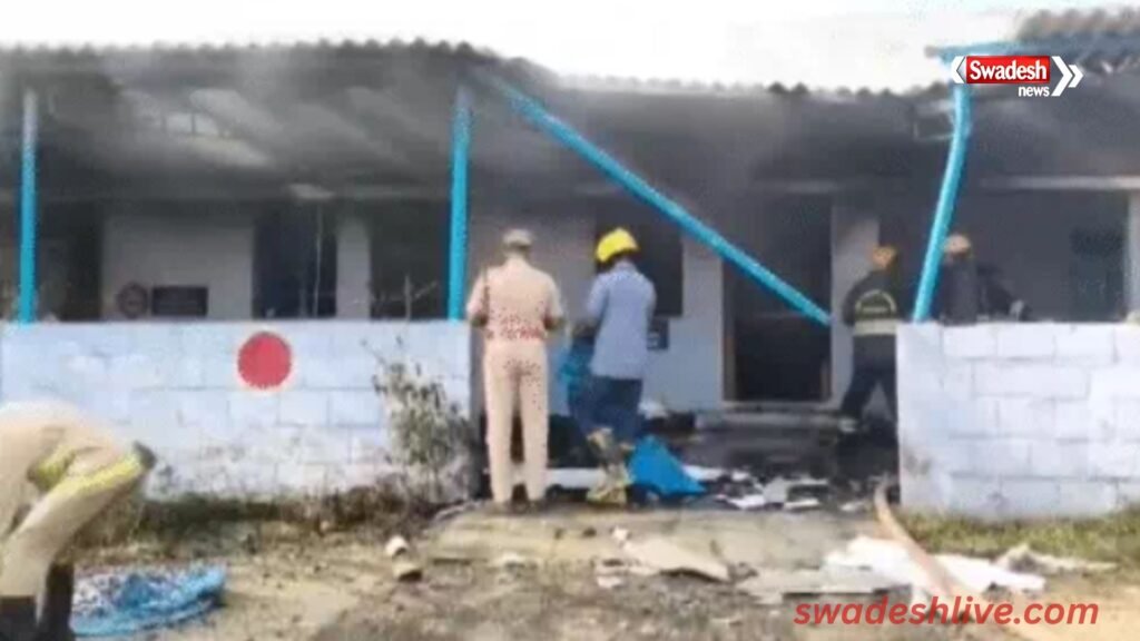 Tamilnadu virudhunagar firecracker blast