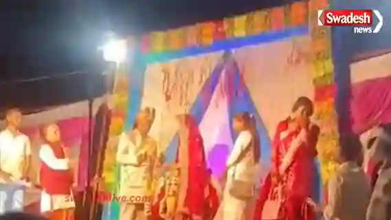 Wedding Drama chhindwara lover-varmala-incident