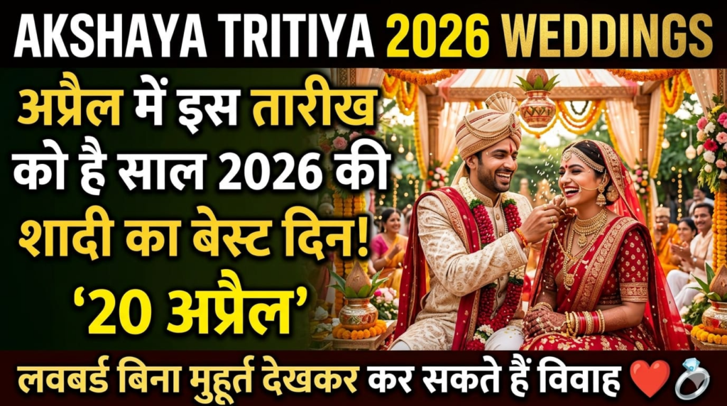 Akshaya Tritiya 2026 Wedding