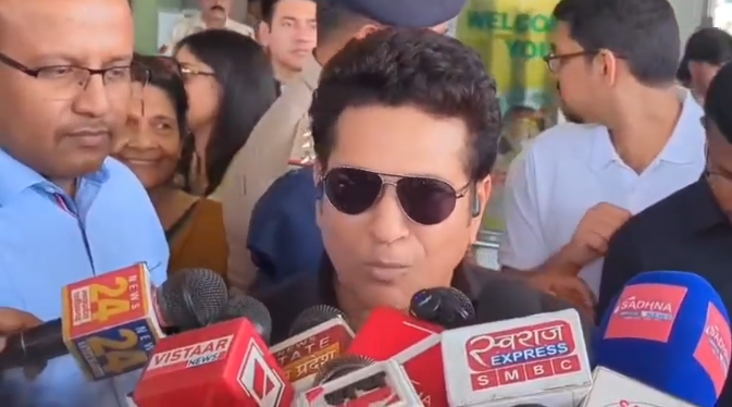Sachin Tendulkar Visit