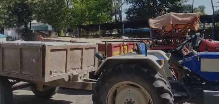 Illegal Sand Transportation