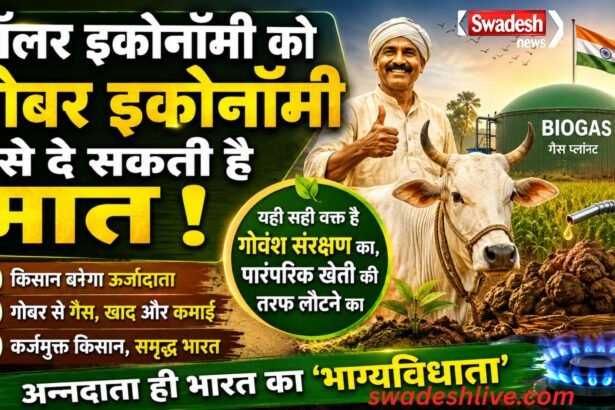 Dollar Eeconomy vs gobar economy natural farming