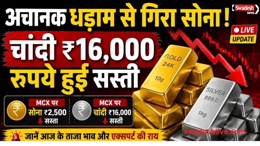 Gold-Silver Price Crash 15 april 2026