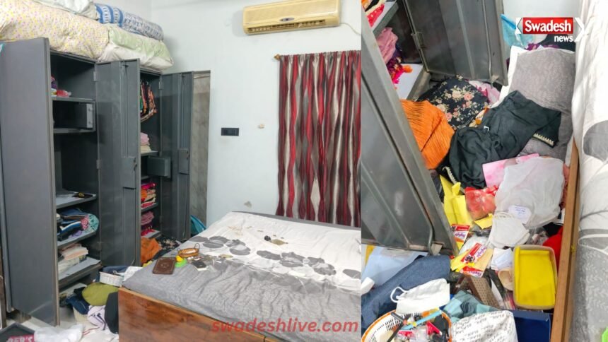 House Theft durg 50 lakh chaori swadesh news