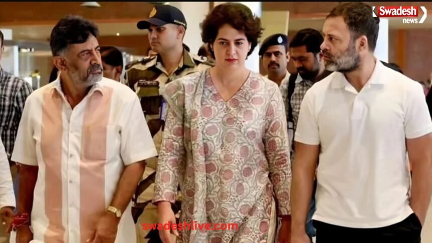 Karnataka Politics dk-shivakumar-next-cm priyanka