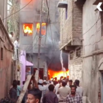 Massive Fire Breakout