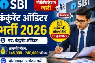 https://swadeshlive.com/sbi-concurrent-auditor-recruitment-2026/