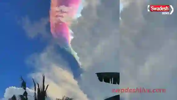 Satrangi Badal indonesia-cloud-iridescence-viral-video