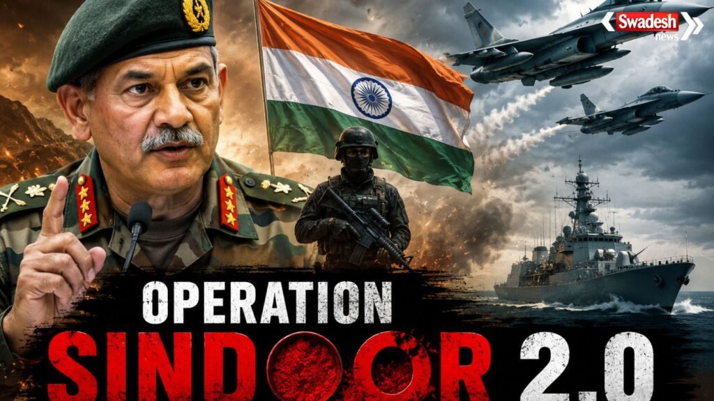 https://swadeshlive.com/operation-sindoor-2-0-army-chief-upendra-dwivedi-statement/