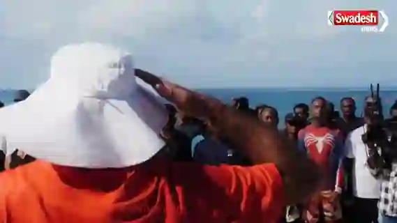 Under Water Tiranga andaman guinness-world-record