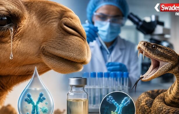 https://swadeshlive.com/khabar-zara-hatke-camel-tears-snake-venom/