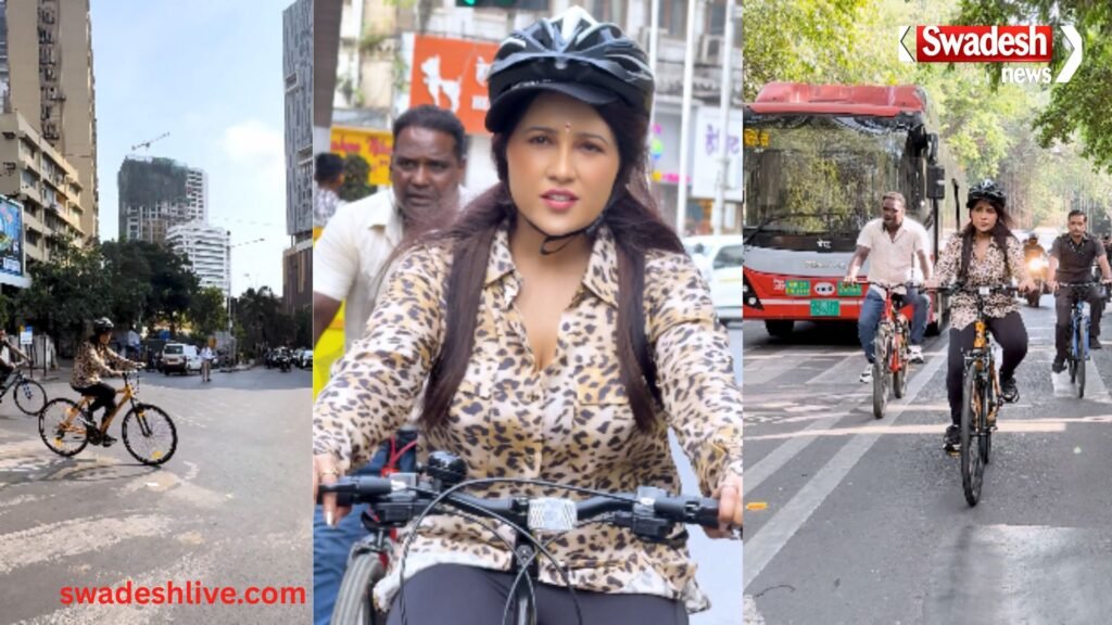 ViralVideo Amruta Fadnavis fuel saving message