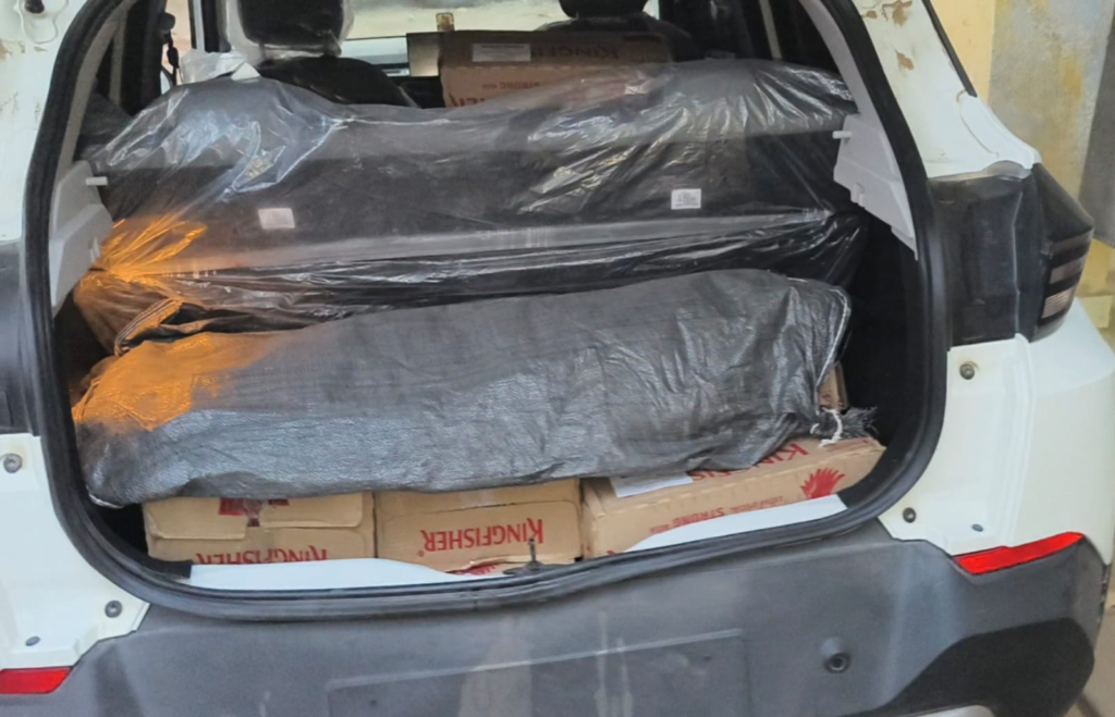 Illegal Beer Seizure