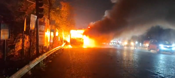 City Bus Fire