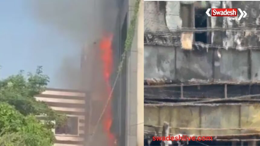 Delhi Fire Tragedy malviya-nagar-hotel-fire-21-deaths