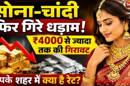 Gold Silver Price 24 June 2026 rate fall in india