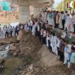 Gwalior Elevated Road Sewer Line Issue
