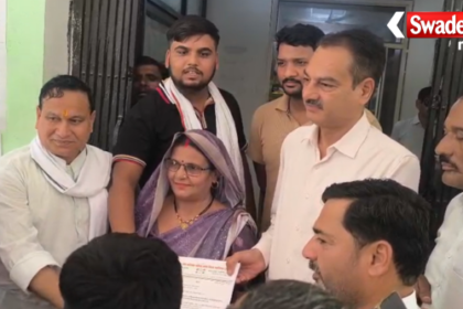 Congress Protest in Dabra