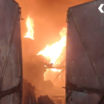 Massive Fire Guna Industrial Area Ratra Industries