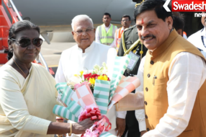 Chief Minister Dr. Mohan Yadav welcomed President