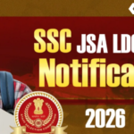 SSC JSA LDC Recruitment 2026
