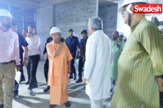 CM Yogi Inspection National Center for Aging BHU