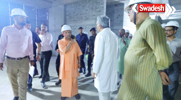 CM Yogi Inspection National Center for Aging BHU