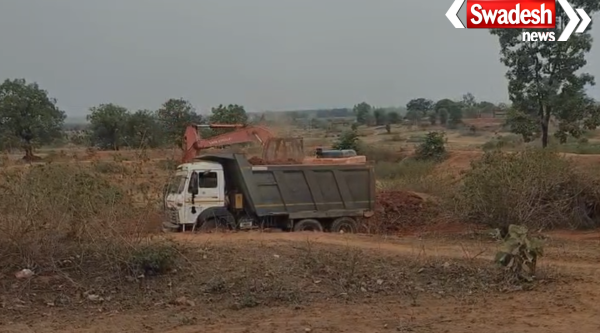 A major racket of illegal mining in Anuppur