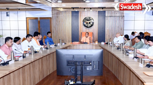 CM Yogi PWD Work Review Meeting Gorakhpur