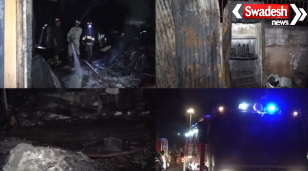 Delhi Takya Kale Khan Fire Incident