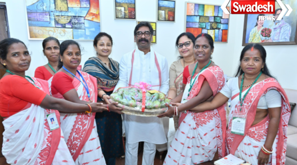 Hemant Soren Palash Brand Jharkhand Mango Export