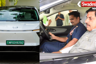 CM Mohan Yadav Electric Car